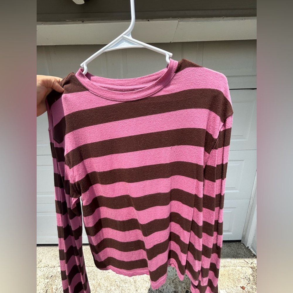 Long Sleeve Striped Shirt